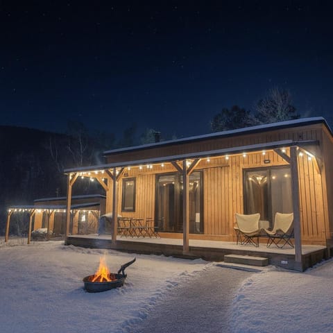 Huttopia Berkshires Luxury tent in Hancock