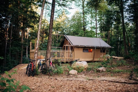 Huttopia Berkshires Luxury tent in Hancock