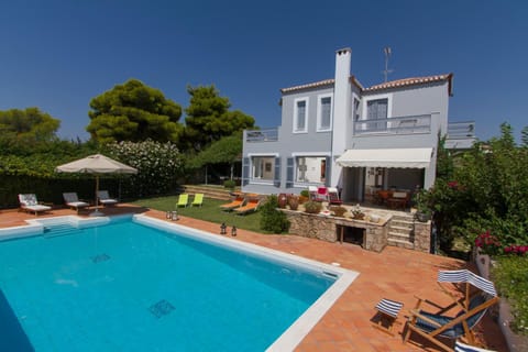 Property building, Patio, Swimming pool