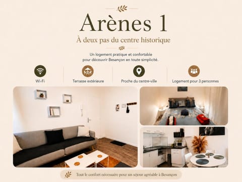 Property logo or sign, Coffee/tea facilities, Kitchen or kitchenette, Living room, Food and drinks, Seating area, Logo/Certificate/Sign, Text overlay, Certificate/Award