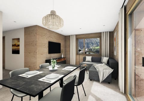 TV and multimedia, Living room, Seating area, Dining area