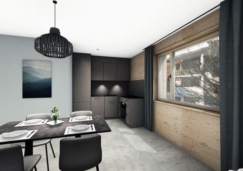 Living room, Seating area, Dining area, kitchen