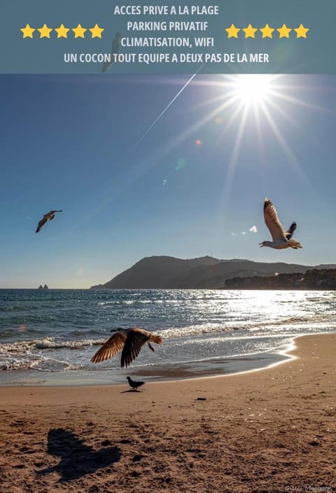 T2 MODERNE VUE MER LES SABLETTES CLIM- WiFi- PARKING Apartment in La Seyne-sur-Mer