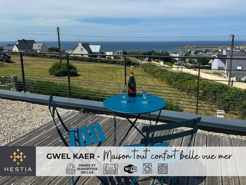 GWEL KAER - Maison tout confort petite vue mer House in Plouarzel