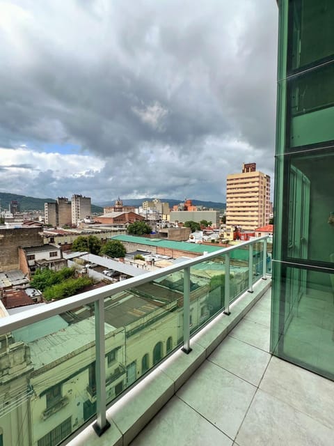 Property building, Day, View (from property/room), Balcony/Terrace, City view