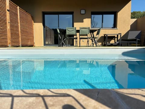 Pool view, Swimming pool, Swimming pool, sunbed