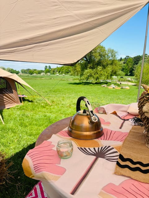 Riverside farm Yurt tent Hertford Luxury tent in Hertford