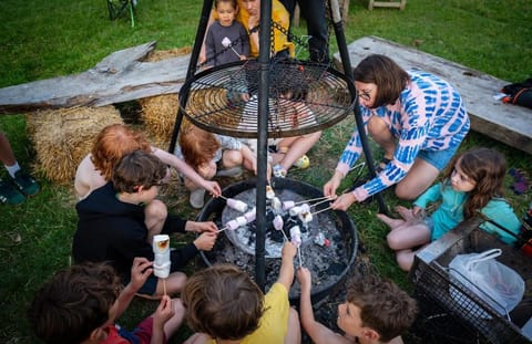 Farm woodland riverview cabin bbq firepit pet friendly Cabin in Hertford