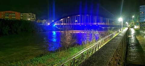 Night, River view, Inner courtyard view