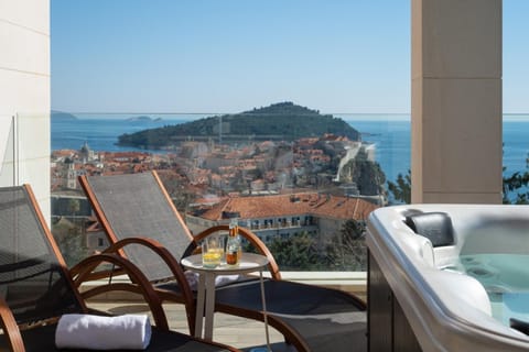 New! Villa Vita Adele pool sauna jacuzzi sea view Villa in Dubrovnik