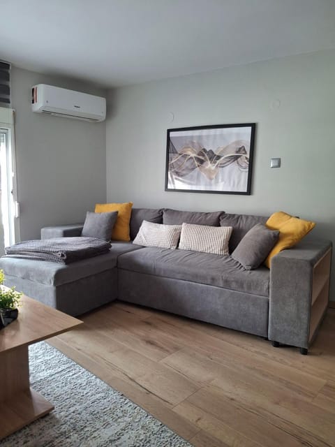 Living room, air conditioner