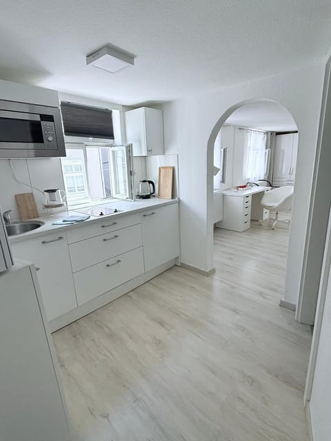 Kitchen or kitchenette, kitchen
