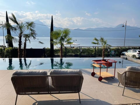 Seating area, Pool view, Swimming pool