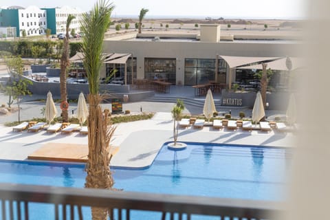 Property building, View (from property/room), Swimming pool