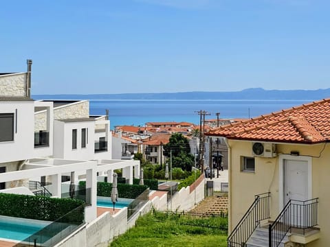 Property building, Natural landscape, Mountain view, Pool view, Sea view