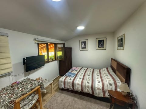 Communal lounge/ TV room, Bed, TV and multimedia, Bedroom