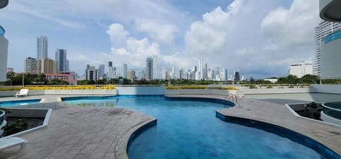 Pool view, Swimming pool