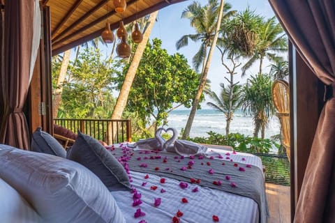 Bed, Beach, Bedroom, Sea view