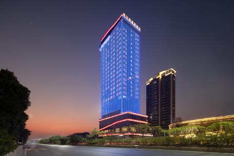 Property building, Night, City view