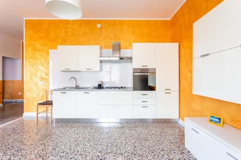 Kitchen or kitchenette, oven, stove