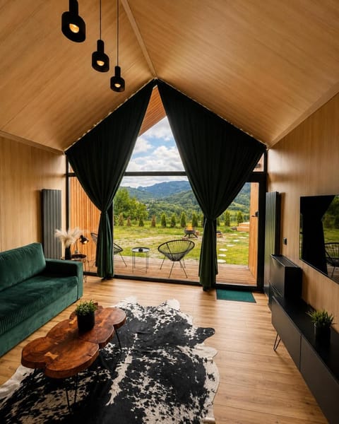Natural landscape, Living room, Seating area, Mountain view