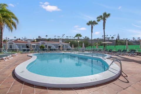 Property building, Living room, Swimming pool