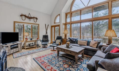 Walk to Club Game Room - Whitman Brook Overlook House in Quechee