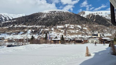 Day, Natural landscape, Winter, Mountain view