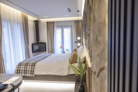 Property building, Bed, TV and multimedia, Photo of the whole room, Bedroom, Breakfast