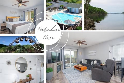 The Cove 26-2 By SDC, Big Deck, Pool, Hot Tub, By Lake Apartment in Indian Point