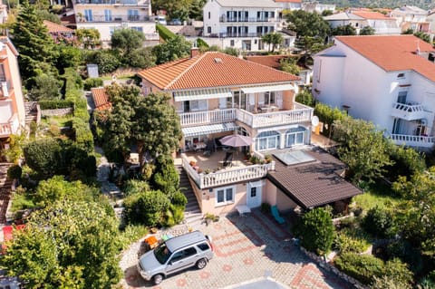 Property building, Bird's eye view, Summer