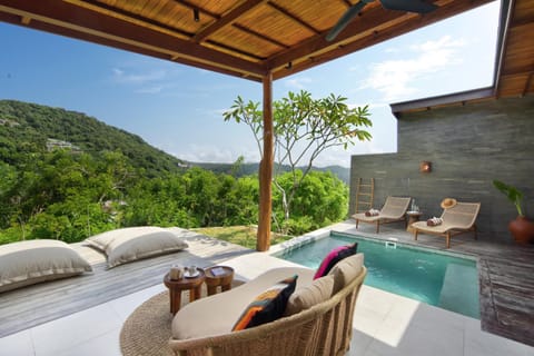 Natural landscape, Balcony/Terrace, Seating area, sunbed