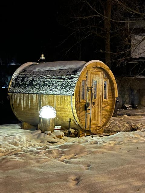 Winter, Sauna