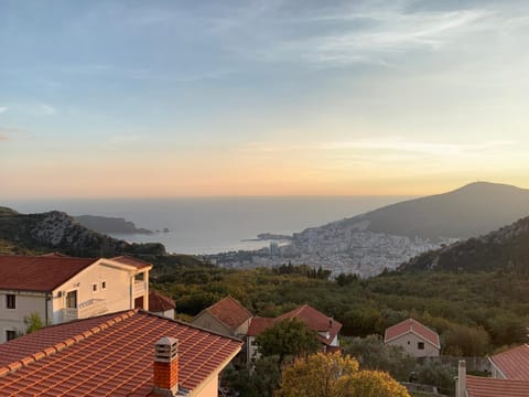 Mountain view, Sea view, Sunset