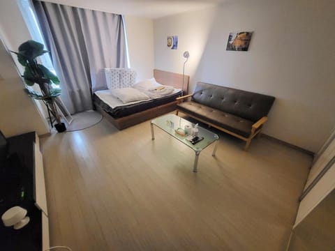 Bed, TV and multimedia, Living room, Bedroom