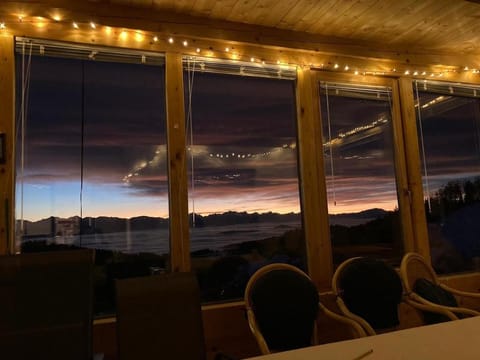 Natural landscape, Mountain view, Sunset