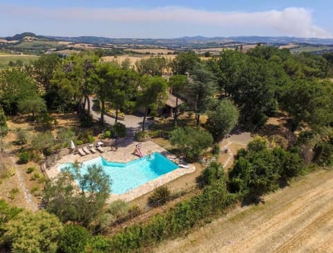 Natural landscape, Bird's eye view, Mountain view, Pool view, Swimming pool