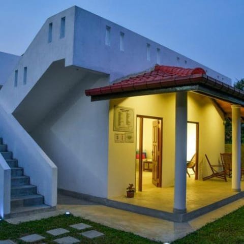 Property building, Patio