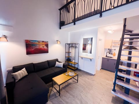 Living room, Bedroom, kitchen