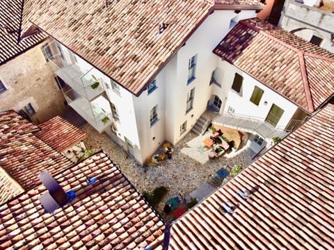 Bird's eye view, View (from property/room), Balcony/Terrace, Guests, Inner courtyard view