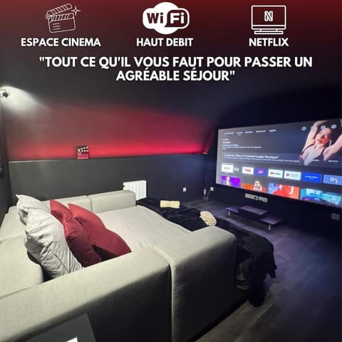 CinemaRoom - Netflix -Hyper Centre Apartment in Arras