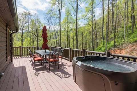 Patio, Day, Hot Tub, View (from property/room), Balcony/Terrace