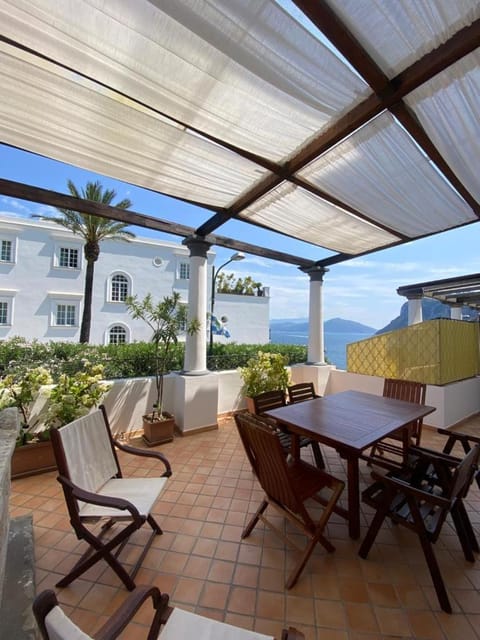 Patio, Day, Natural landscape, View (from property/room), Balcony/Terrace, Sea view