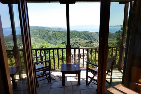 Natural landscape, View (from property/room), Balcony/Terrace, Mountain view, Sea view