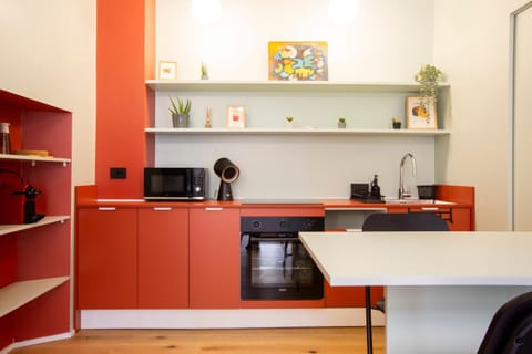 Kitchen or kitchenette, kitchen