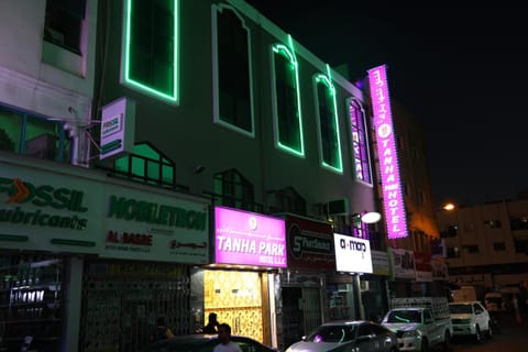 Night, City view, Location