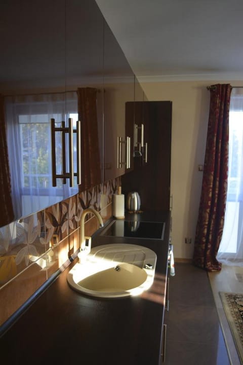 Coffee/tea facilities, Kitchen or kitchenette, stove