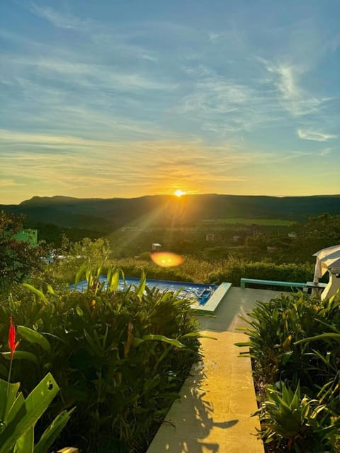 Day, Natural landscape, Garden, Swimming pool, Sunrise