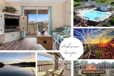 Living room, Pool view, Swimming pool