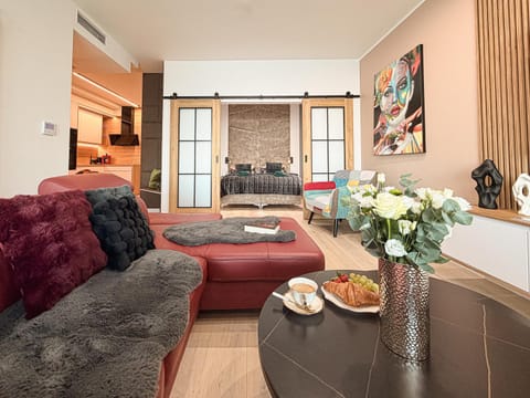 Living room, Bedroom